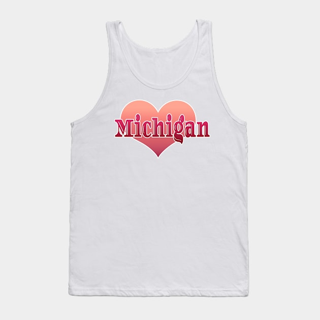 Michigan Tank Top by Creative Has